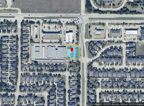  1719 Angel Pky, Allen, TX Parcel Map