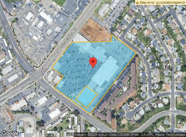  2005 Mission Ave, Oceanside, CA Parcel Map