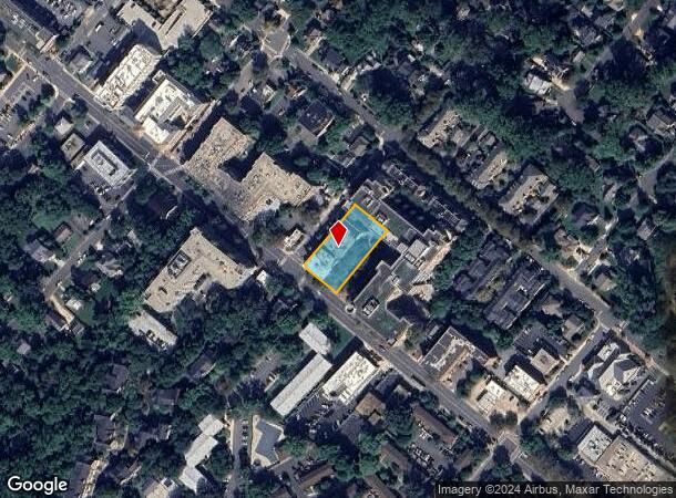  450 W Broad St, Falls Church, VA Parcel Map