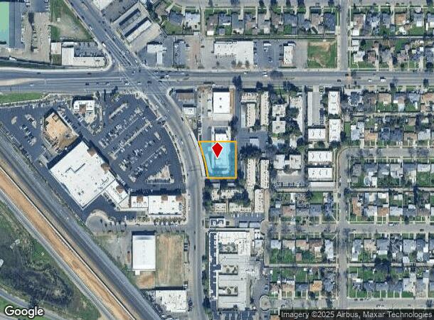  2250 N Weber Ave, Fresno, CA Parcel Map