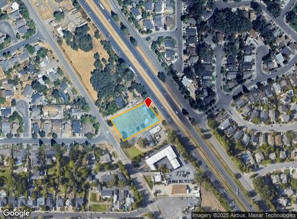9720 Old Redwood Hwy, Windsor, CA Parcel Map