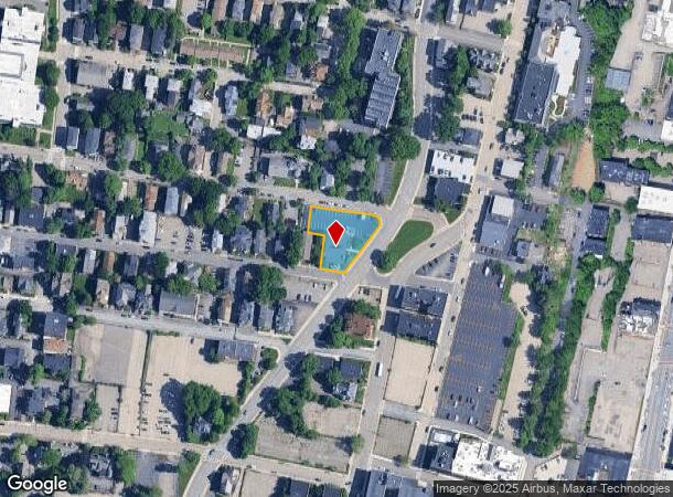 55 Linden St, Worcester, MA Parcel Map