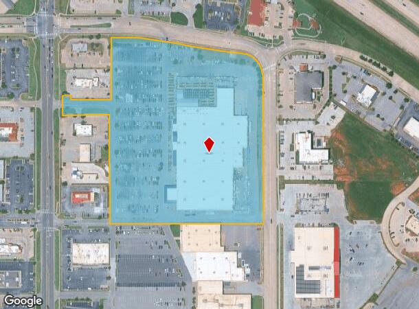 1605 Garth Brooks Blvd, Yukon, OK Parcel Map