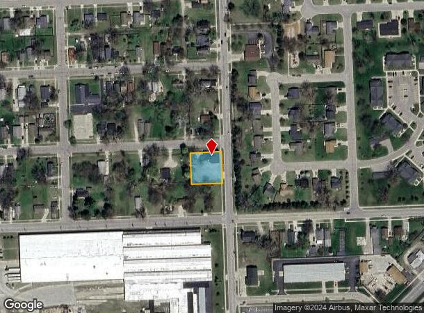  3301 24Th St, Port Huron, MI Parcel Map