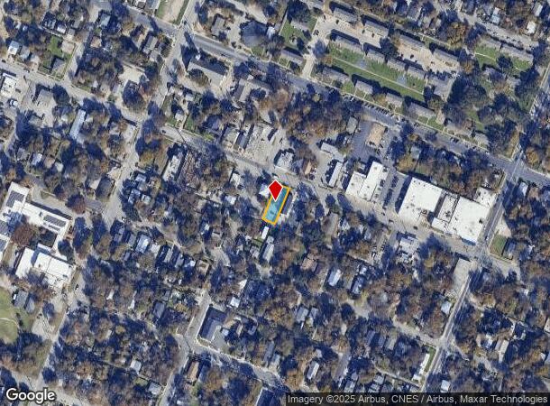 2303 E Cesar Chavez St, Austin, TX Parcel Map