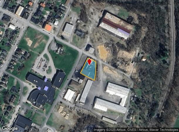  100 10Th St, Fairmont, WV Parcel Map