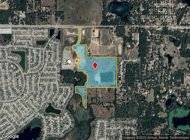Pine Ridge Dairy Rd, Fruitland Park, FL Parcel Map
