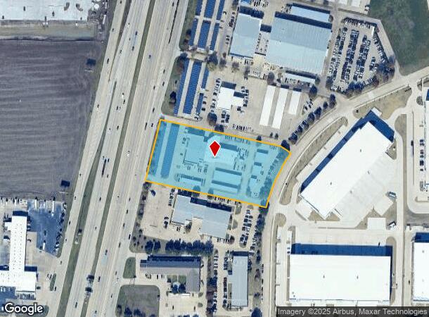  2150 N Central Expy, Mckinney, TX Parcel Map