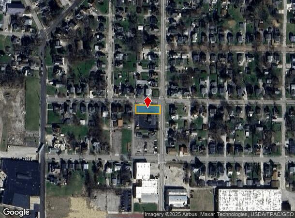  818 Union St, Ashland, OH Parcel Map
