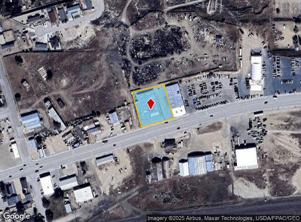  725 E Cedar St, Rawlins, WY Parcel Map