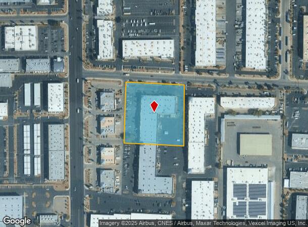 6320 S Pecos Rd, Las Vegas, NV Parcel Map