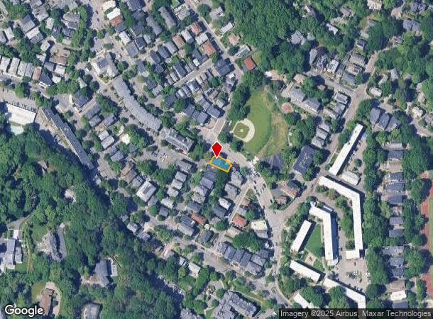  293 Cypress St, Brookline, MA Parcel Map