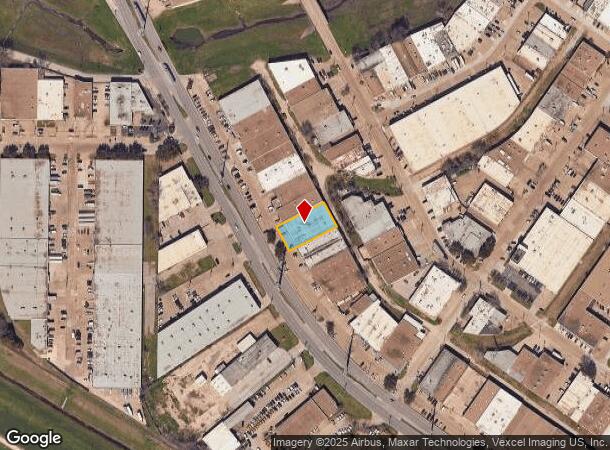  2554 Irving Blvd, Dallas, TX Parcel Map