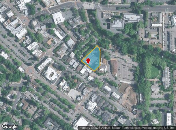  185 Front St, Danville, CA Parcel Map