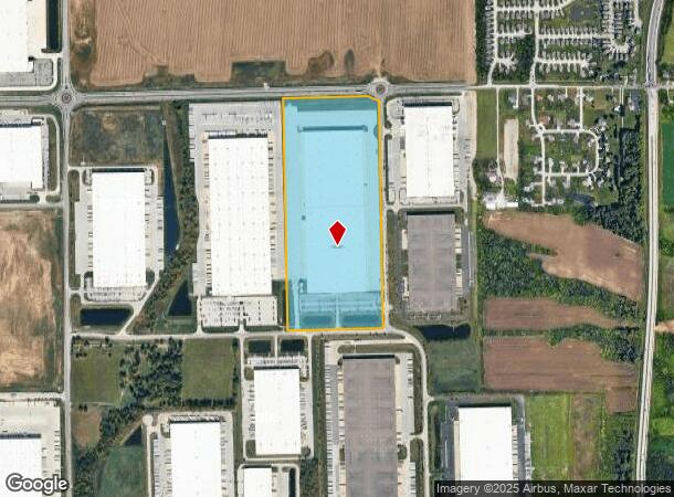 9590 Allpoints Pky, Plainfield, IN Parcel Map