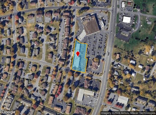  1741 Virginia Ave, Harrisonburg, VA Parcel Map