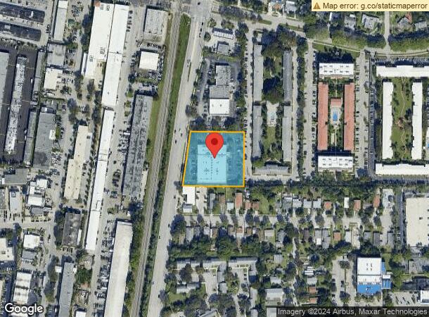  1700 N Dixie Hwy, Boca Raton, FL Parcel Map