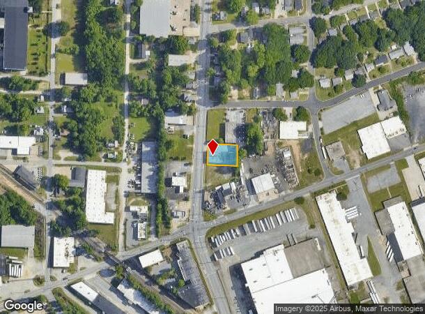  1409 W Green Dr, High Point, NC Parcel Map