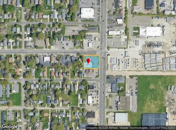  1198 S Arlington St, Akron, OH Parcel Map