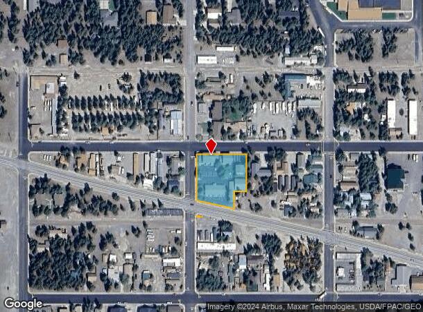  229 N Hayden St, West Yellowstone, MT Parcel Map