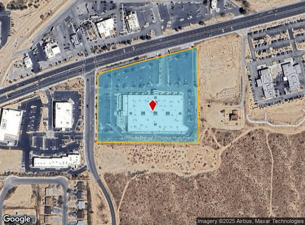  57725 29 Palms Hwy, Yucca Valley, CA Parcel Map