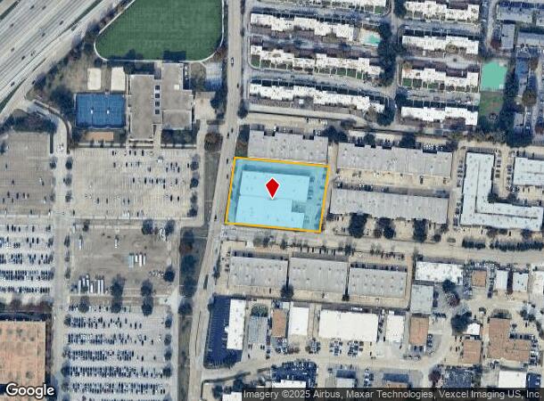 1401 S Sherman St, Richardson, TX Parcel Map