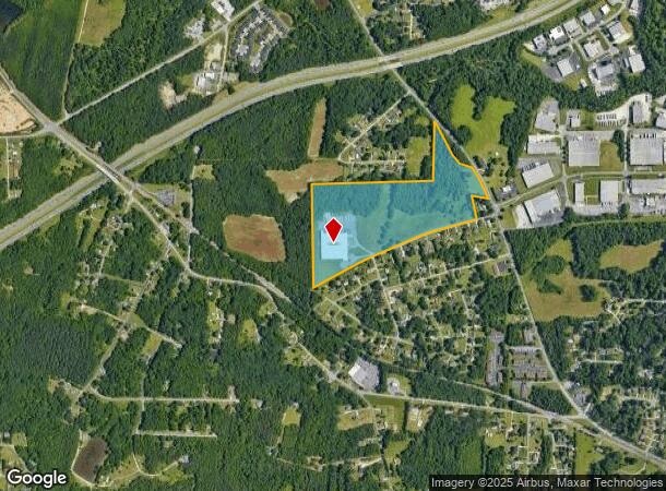  212 Roelee St, Trinity, NC Parcel Map