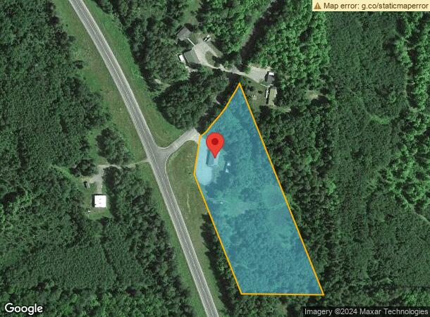  1275 Margaret Lake Rd, Three Lakes, WI Parcel Map