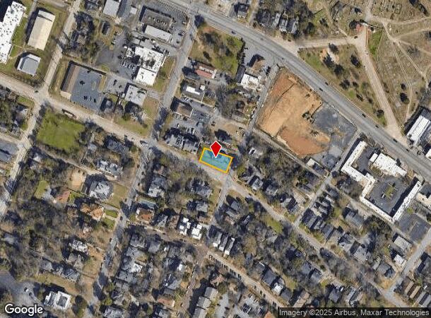  1125 Walnut St, Macon, GA Parcel Map