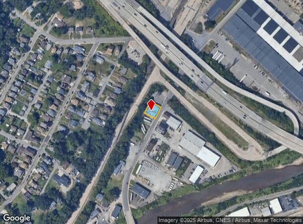  605 Arch St, Carnegie, PA Parcel Map