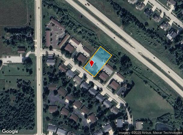 1201 Vogt Dr, West Bend, WI Parcel Map
