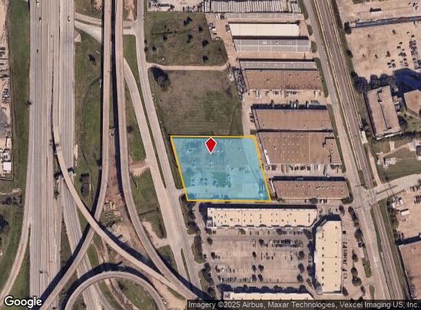  11942 Harry Hines Blvd, Dallas, TX Parcel Map