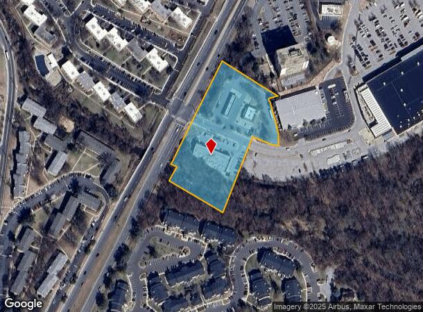 14631 Laurel Bowie Rd, Laurel, MD Parcel Map