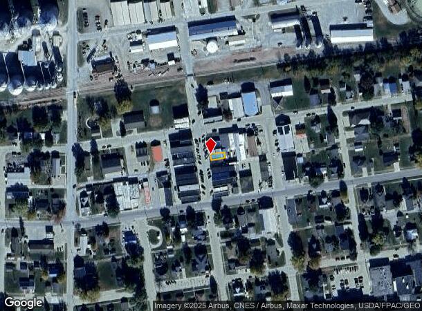 206 Washington St, Victor, IA Parcel Map