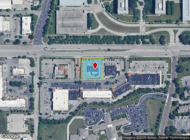  6585 W 119Th St, Leawood, KS Parcel Map