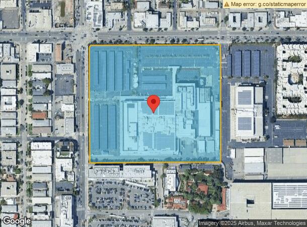  7800 Beverly Blvd, Los Angeles, CA Parcel Map