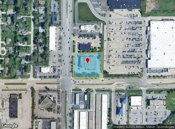 4688 S 108Th St, Milwaukee, WI Parcel Map