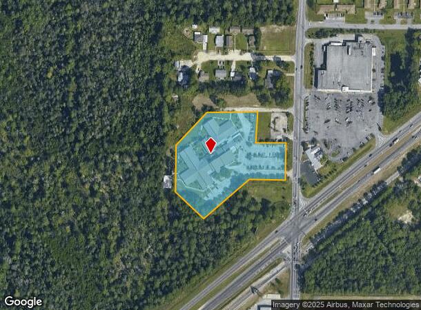  3611 Transmitter Rd, Panama City, FL Parcel Map