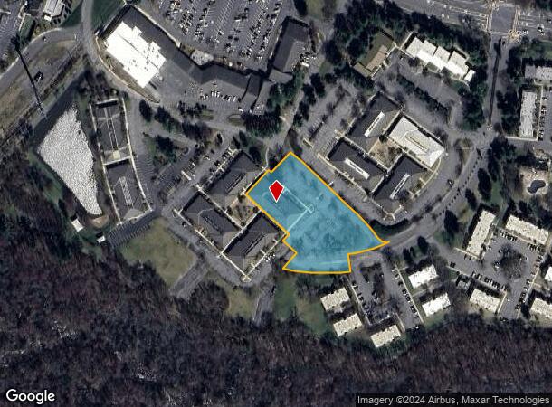  1000 Deer Creek Dr, Plainsboro, NJ Parcel Map