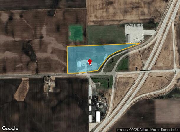 852 E State Route 116, Ashkum, IL Parcel Map