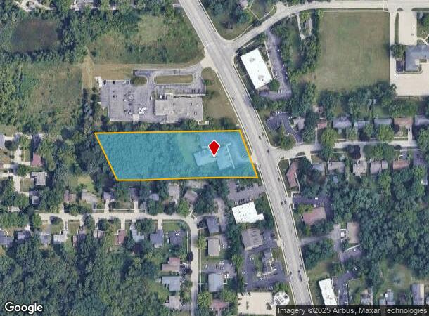  80 N Virginia St, Crystal Lake, IL Parcel Map