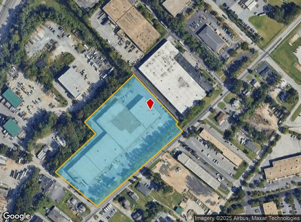  4700 Benson Ave, Halethorpe, MD Parcel Map