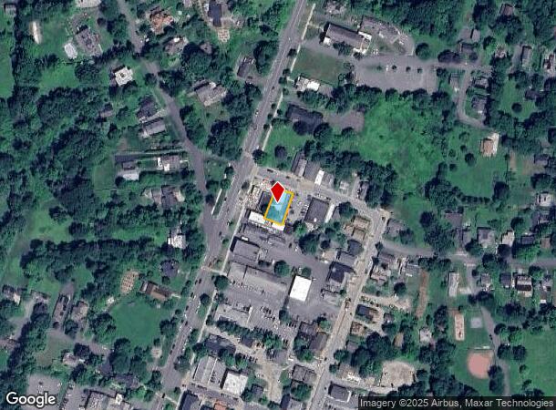  8 Franklin St, Lenox, MA Parcel Map