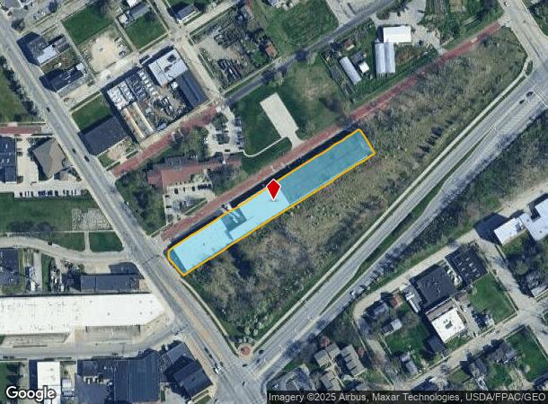  1120 Cherry St, Toledo, OH Parcel Map
