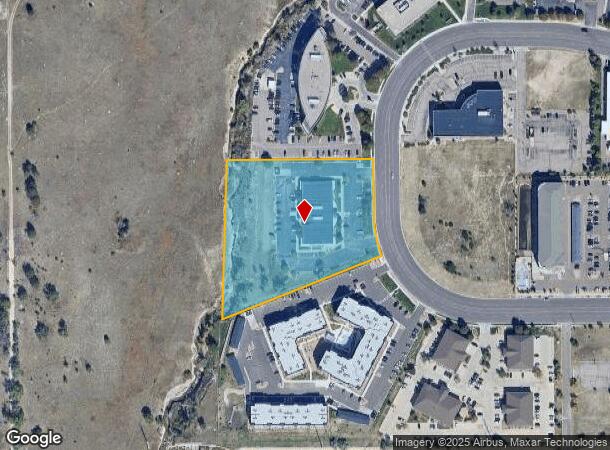  1175 Kelly Johnson Blvd, Colorado Springs, CO Parcel Map