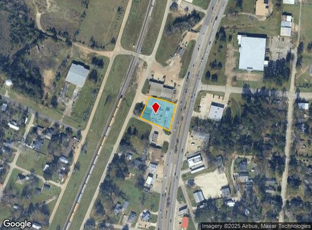  605 N Temple Dr, Diboll, TX Parcel Map
