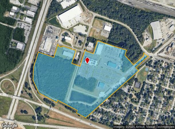 14 Interchange Ct, Savannah, GA Parcel Map