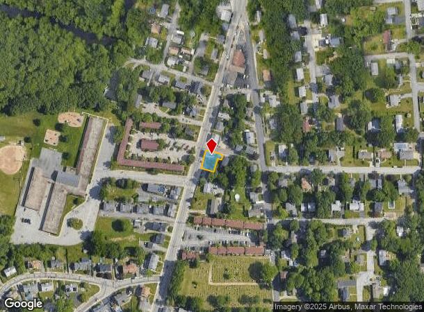  1572 Main St, West Warwick, RI Parcel Map