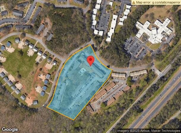  107 Westchester Dr, Athens, GA Parcel Map