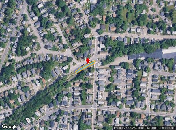  100 Hammond St, Waltham, MA Parcel Map